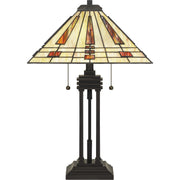 Quoizel TF5209TWT Stevie Two Light Table Lamp, Western Bronze Alternate Image 2.jpg
