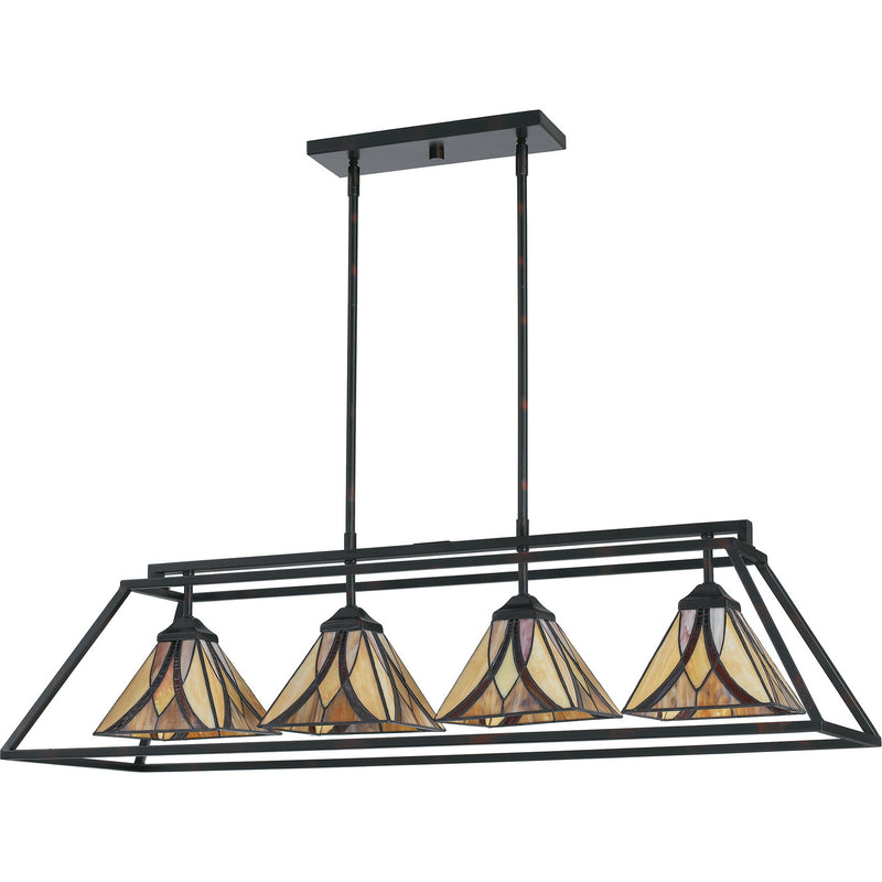 Quoizel TFAS442VA Asheville Four Light Island Chandelier, Valiant Bronze Alternate Image.jpg