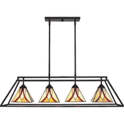 Quoizel TFAS442VA Asheville Four Light Island Chandelier, Valiant Bronze Alternate Image 3.jpg