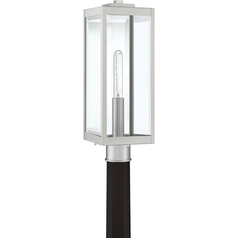 Quoizel WVR9007SS Westover One Light Outdoor Lantern, Stainless Steel Alternate Image.jpg