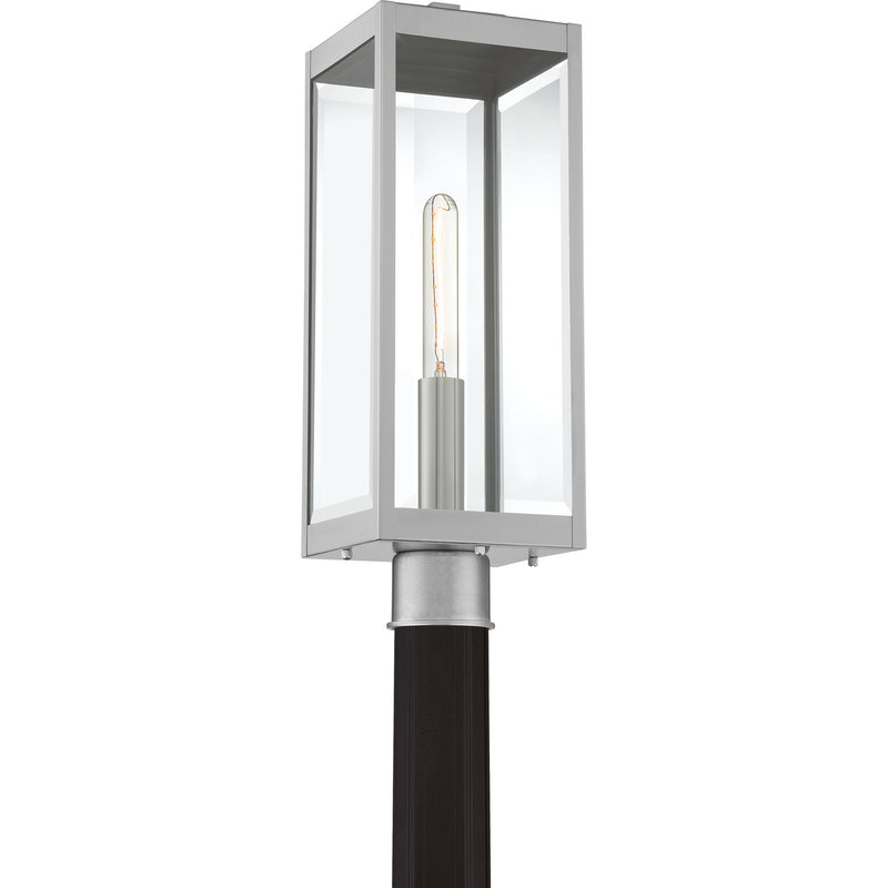 Quoizel WVR9007SS Westover One Light Outdoor Lantern, Stainless Steel Alternate Image 3.jpg
