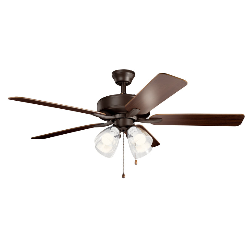 Kichler 330016SNBS 52"Ceiling Fan, Satin Natural Bronze (2)