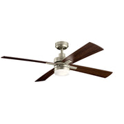 Kichler 330140NI 52"Ceiling Fan, Brushed Nickel (2)