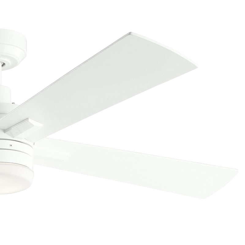 Kichler 330140WH 52"Ceiling Fan, White (2)