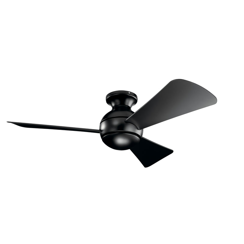 Kichler 330151SBK 44"Ceiling Fan, Satin Black (2)