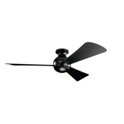 Kichler 330152SBK 54"Ceiling Fan, Satin Black (2)