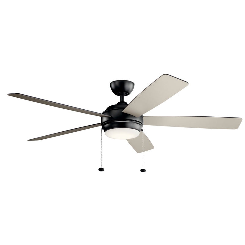 Kichler 330180SBK 60"Ceiling Fan, Satin Black (2)