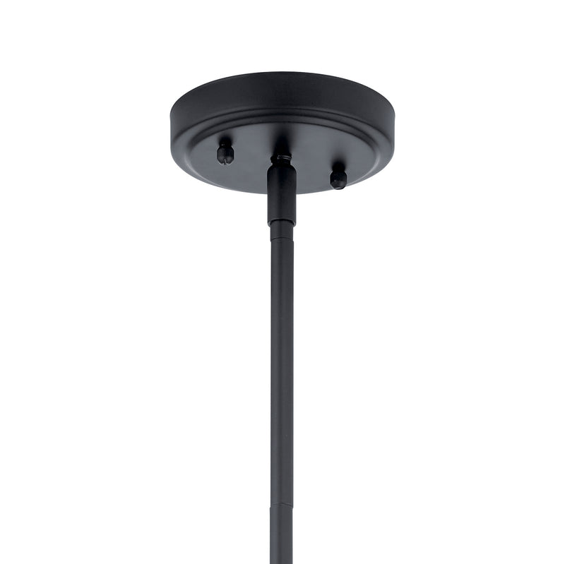 Kichler 42046BK One Light Pendant, Black (4)