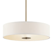 Kichler 42121CLZ Three Light Pendant/Semi Flush, Classic Bronze (4)