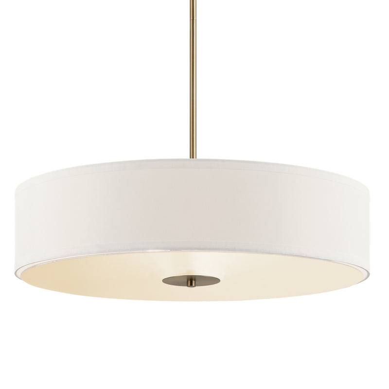 Kichler 42122CLZ Three Light Pendant, Classic Bronze (4)