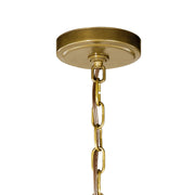 Kichler 42138NBR Four Light Foyer Pendant, Natural Brass (2)