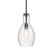Kichler 42456BK One Light Pendant, Black (2)