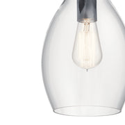 Kichler 42456BK One Light Pendant, Black (3)