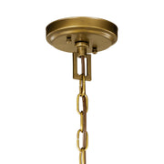 Kichler 42496NBR Four Light Mini Chandelier, Natural Brass (2)