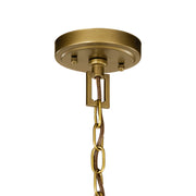 Kichler 42499NBR Three Light Pendant, Natural Brass (2)