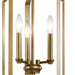 Kichler 42499NBR Three Light Pendant, Natural Brass (4)