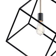 Kichler 42525BK One Light Pendant, Black (3)