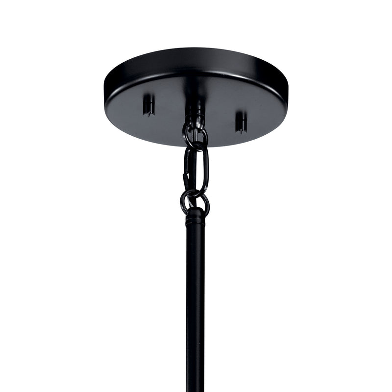 Kichler 42525BK One Light Pendant, Black (4)