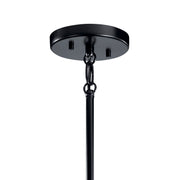 Kichler 42526BK Eight Light Chandelier, Black (4)