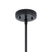 Kichler 43090BK One Light Pendant, Black (3)