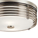 Kichler 43293SN Bensimone Two Light Flush Mount, Satin Nickel Alternate Image.jpg