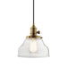 Kichler 43850NBR One Light Mini Pendant, Natural Brass (2)