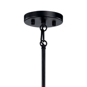 Kichler 43857BK Eight Light Chandelier, Black (4)