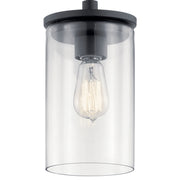 Kichler 43996BK One Light Mini Pendant, Black (3)
