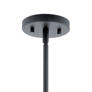Kichler 43996BK One Light Mini Pendant, Black (4)