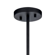 Kichler 43997BK Three Light Chandelier/Semi Flush, Black (5)