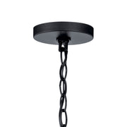 Kichler 43999BK Five Light Chandelier, Black (4)