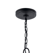Kichler 44031BK Nine Light Chandelier, Black (4)