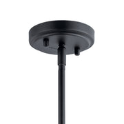 Kichler 44032BK One Light Mini Pendant, Black (4)
