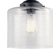Kichler 44033BK One Light Semi Flush Mount, Black (2)