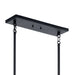 Kichler 44181BKT Ridgewood Eight Light Linear Chandelier, Textured Black Alternate Image 2.jpg