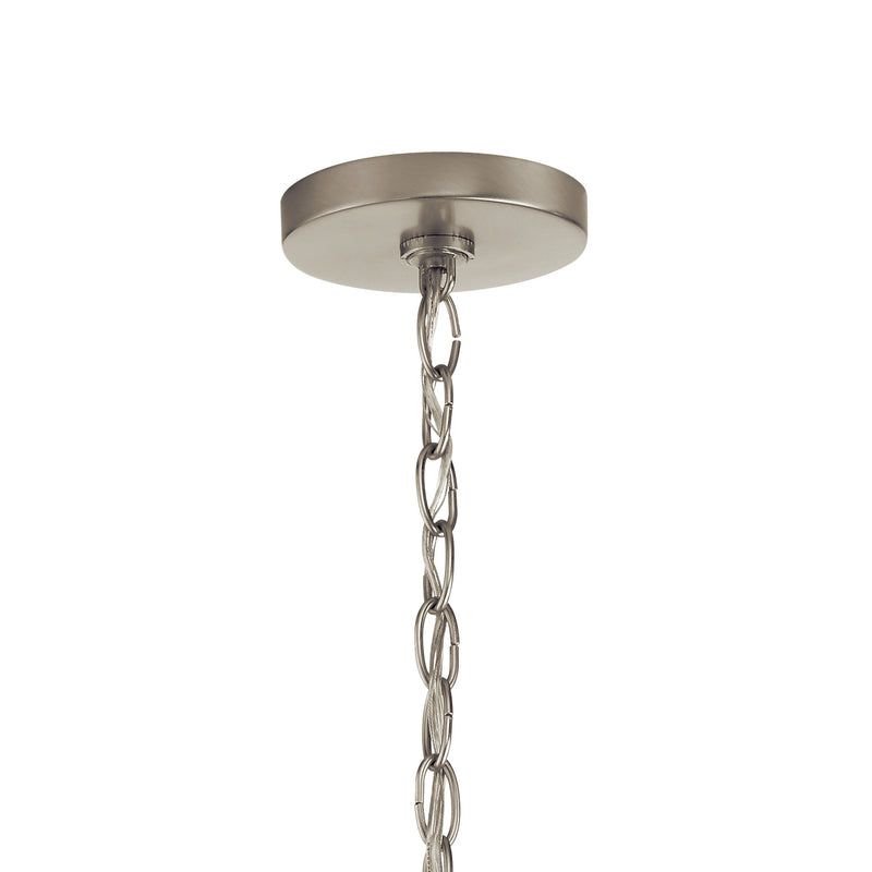 Kichler 44378NICS Nine Light Chandelier, Brushed Nickel (4)