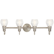 Kichler 45393NI Four Light Bath, Brushed Nickel (3)