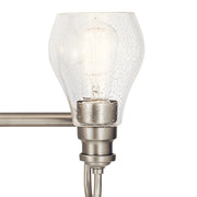 Kichler 45393NI Four Light Bath, Brushed Nickel (4)