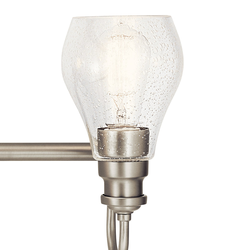 Kichler 45393NI Four Light Bath, Brushed Nickel (4)