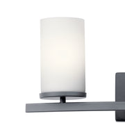 Kichler 45497BK Three Light Bath, Black (3)