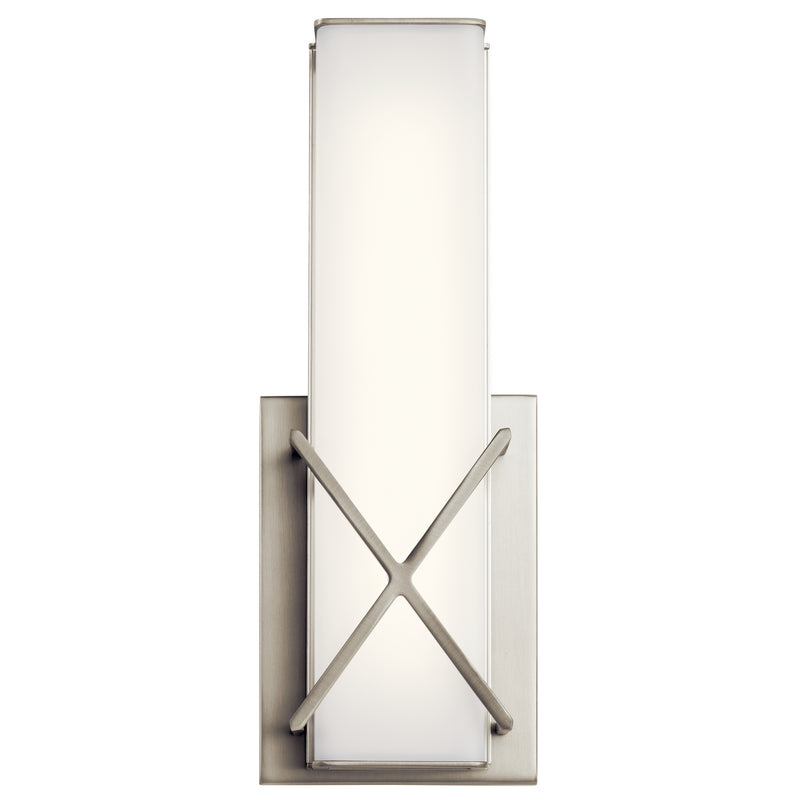 Kichler 45656NILED LED Wall Sconce, Brushed Nickel (2)