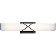 Kichler 45657MBKLED LED Linear Bath, Matte Black (2)