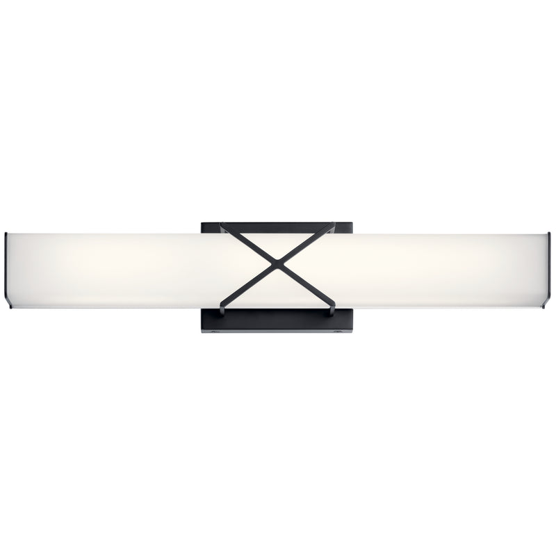 Kichler 45657MBKLED LED Linear Bath, Matte Black (2)