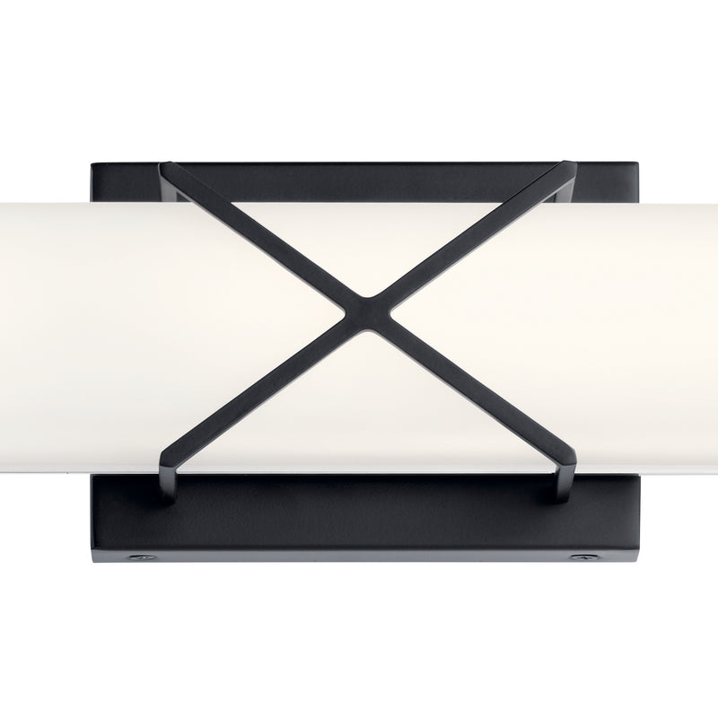 Kichler 45657MBKLED LED Linear Bath, Matte Black (4)