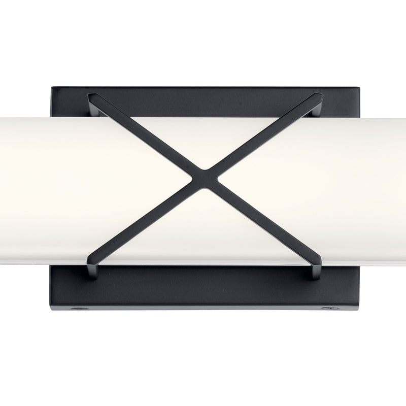 Kichler 45658MBKLED LED Linear Bath, Matte Black (4)