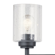 Kichler 45886BK Three Light Bath, Black (3)