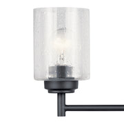 Kichler 45887BK Four Light Bath, Black (3)