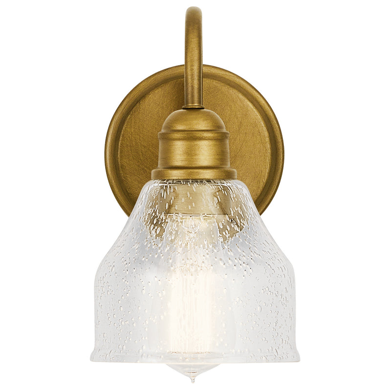 Kichler 45971NBR One Light Wall Sconce, Natural Brass (2)