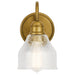 Kichler 45971NBR Avery One Light Wall Sconce, Natural Brass Alternate Image.jpg