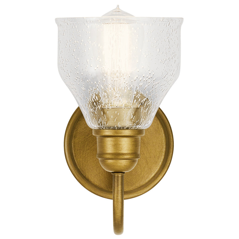 Kichler 45971NBR One Light Wall Sconce, Natural Brass (3)